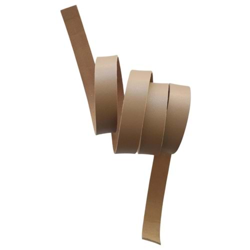 Çanta Aksesuar 2 cm Şerit Suni Deri Vizon Renk 1 metre