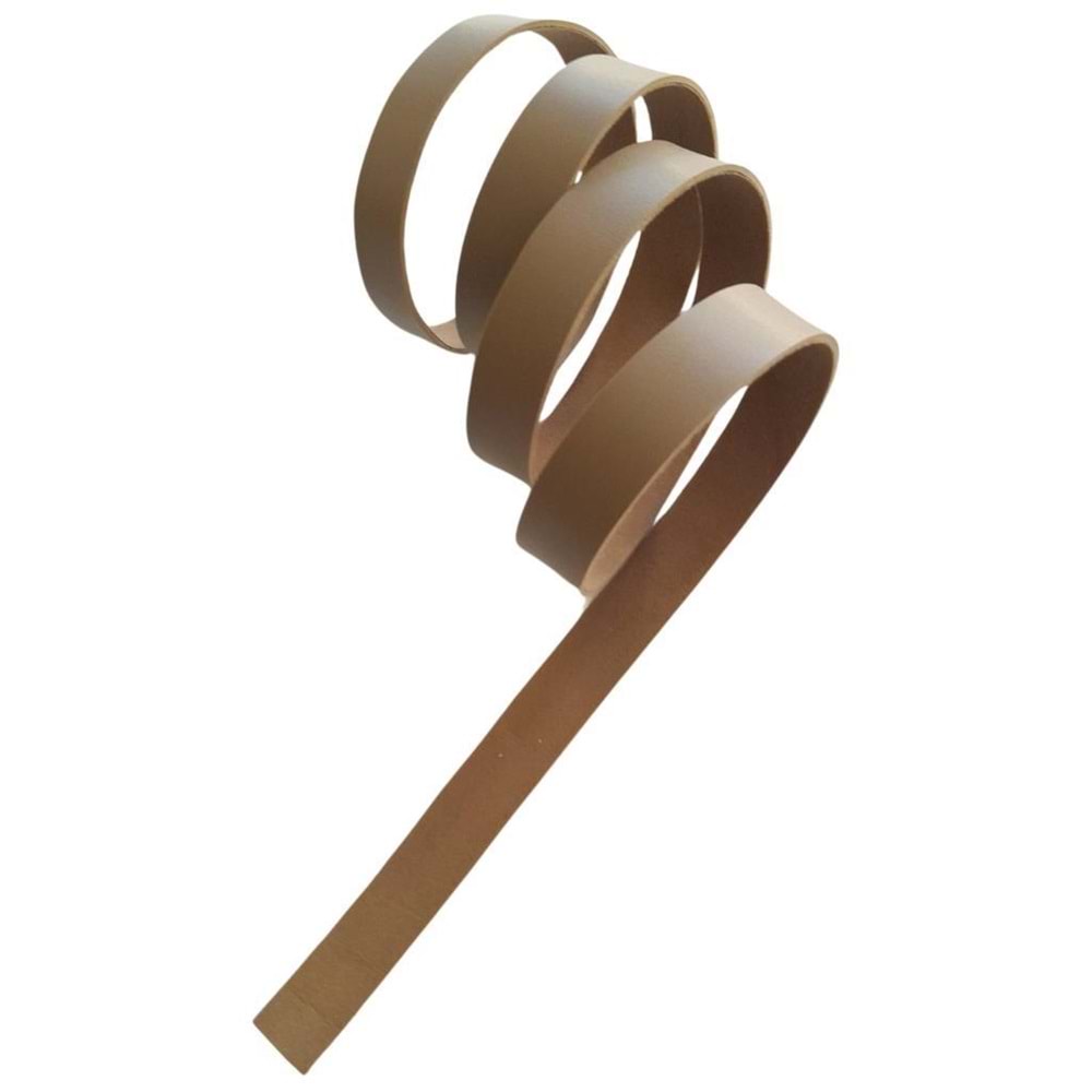 Çanta Aksesuar 2 cm Şerit Suni Deri Vizon Renk 1 metre