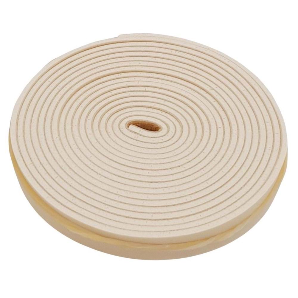 Çanta Aksesuar 1 cm Şerit Suni Deri Krem Renk 1 metre