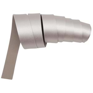 Çanta Aksesuar 3 cm Şerit Suni Deri Gümüş Renk 1 metre