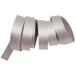 Çanta Aksesuar 2 cm Şerit Suni Deri Gümüş Renk 1 metre