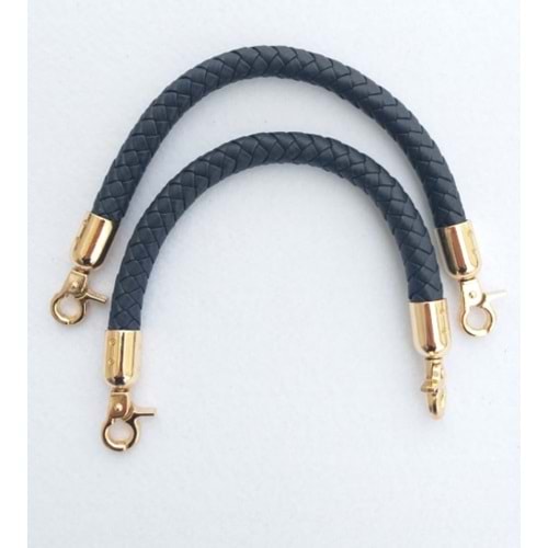 Çanta Aksesuar Örme Çanta Sapı, Lacivert Renk