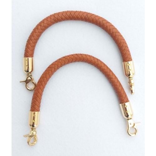 Çanta Aksesuar Örme Çanta Sapı, Taba Renk