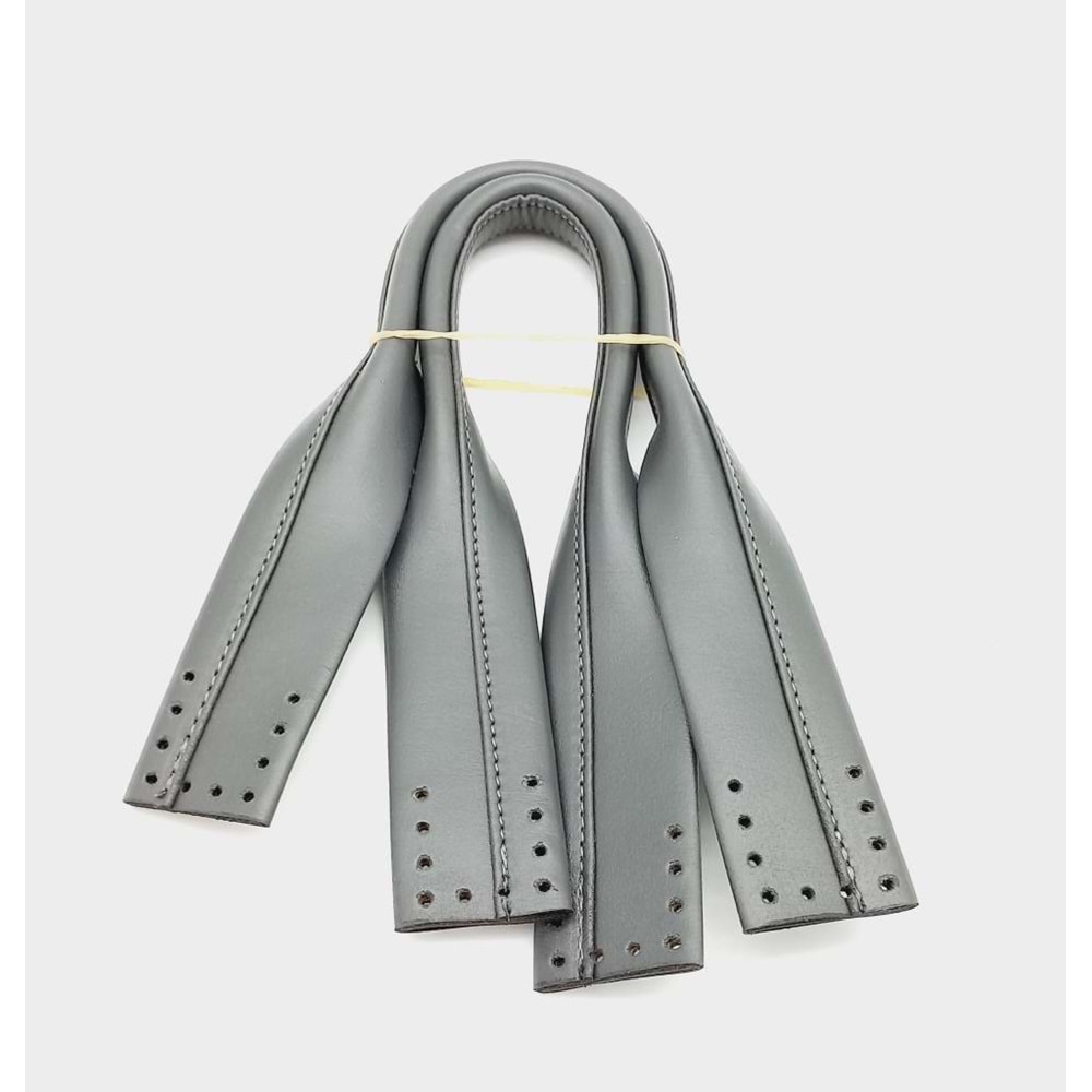 Çanta Aksesuar Suni Deri 45 Cm Gri Flamingo Sap