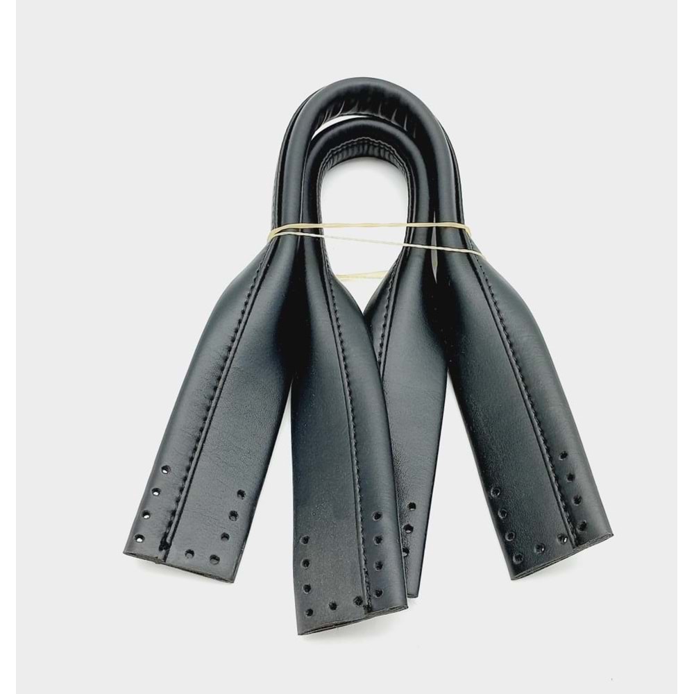 Çanta Aksesuar Suni Deri 45 Cm Siyah Flamingo Sap