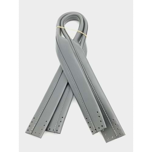 Çanta Aksesuar Suni Deri 70 Cm Gri Flamingo Sap