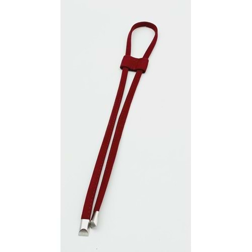 Çanta Aksesuar Koyu Bordo Renk Suni Deri Nubuk Büzgü Gümüş Metalli