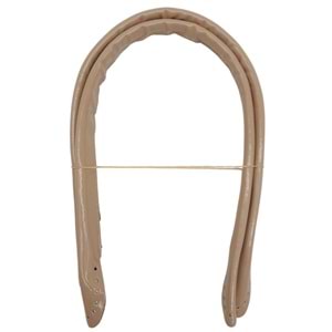 Çanta Aksesuar Parlak Rugan Deri Pelikan Model Çanta Sapı Bej Renk