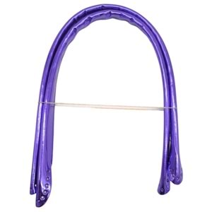 Çanta Aksesuar Parlak Rugan Deri Pelikan Model Çanta Sapı Mor Renk