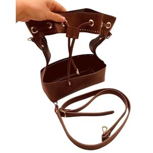 Angel Çanta Aksesuar Torba Model Çanta Yapım Aparatı Taba Renk Light Gold Metalli