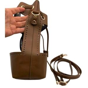 Çanta Aksesuar Torba Model Çanta Yapım Aparatı Vizon Renk Light Gold Metalli