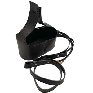 Çanta Aksesuar Torba2 Model Çanta Yapım Aparatı Siyah Renk Light Gold Metalli