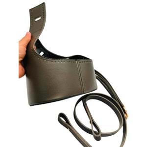 Çanta Aksesuar Torba2 Model Çanta Yapım Aparatı Haki Renk Light Gold Metalli