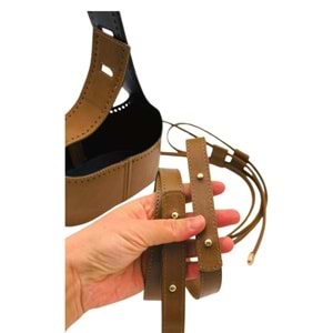 Çanta Aksesuar Torba2 Model Çanta Yapım Aparatı Vizon Renk Light Gold Metalli