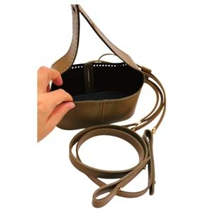 Çanta Aksesuar Torba2 Model Çanta Yapım Aparatı Vizon Renk Light Gold Metalli