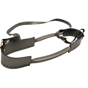 Çanta Aksesuar Tutma Saplı Model Çanta Yapım Aparatı Parlak Gri Renk Light Gold Metalli