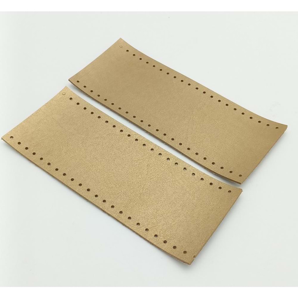 Çanta Aksesuar Suni Deri Tutma Sapı Golt Simit Sap 17x7.5 Cm