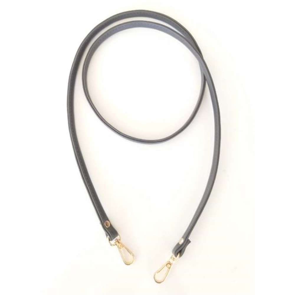 Çanta Aksesuar Spagetti Model Çanta Sapı Gri Renk Light Gold Metal