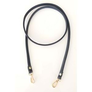 Çanta Aksesuar Spagetti Model Çanta Sapı Lacivert Renk Light Gold Metal