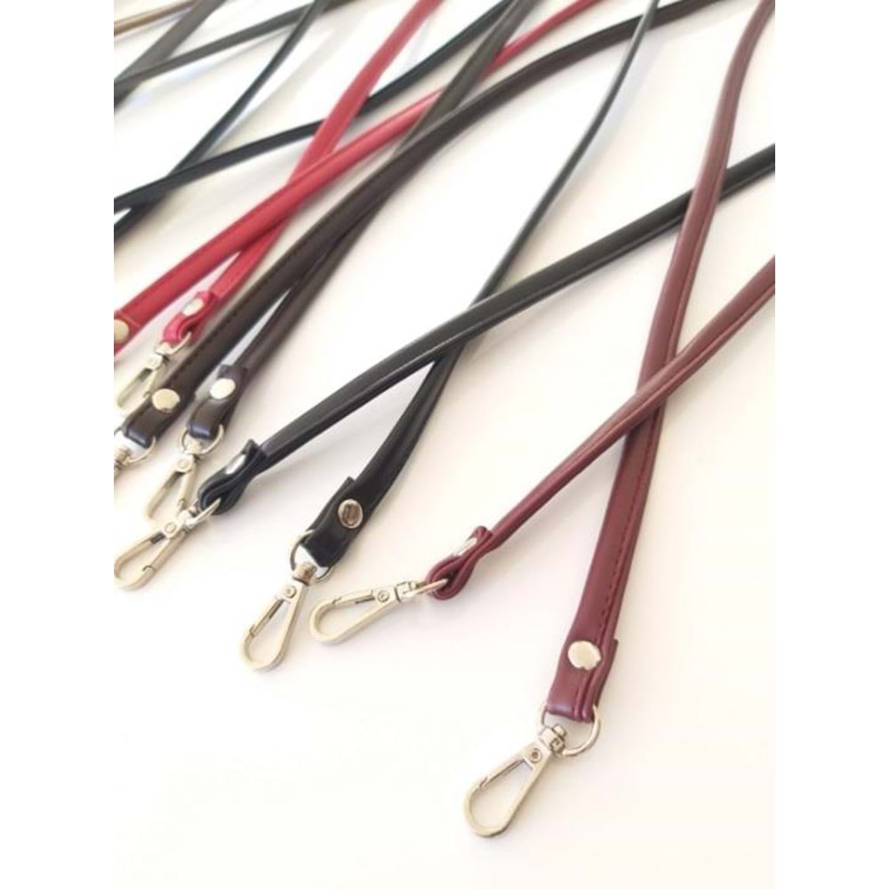 Çanta Aksesuar Spagetti Model Çanta Sapı Lacivert Renk Light Gold Metal