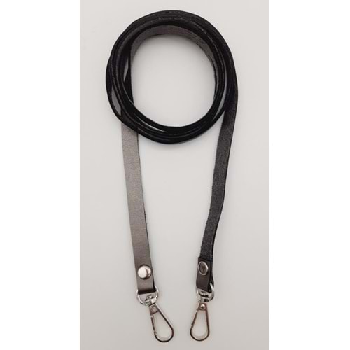 Çanta Aksesuar Spagetti Model Dikişsiz Çanta Sapı Gri Renk Gümüş Metal