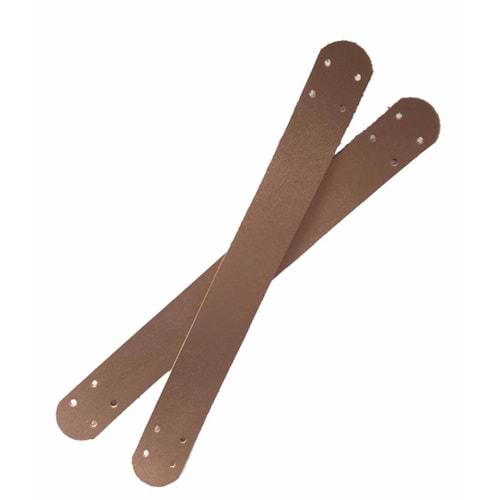 Çanta Aksesuar Bakır Renk Tepsi Sapı Tek Kat Suni Deri