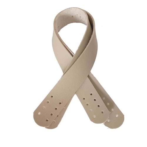 Çanta Aksesuar Suni Deri El Çanta Sapı 35 Cm Bej