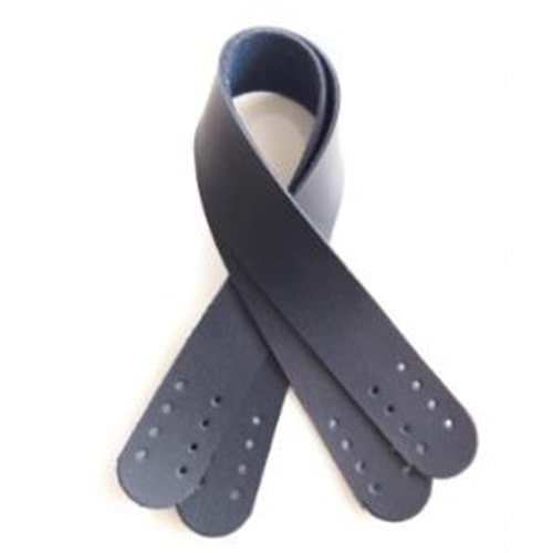 Çanta Aksesuar Suni Deri El Çanta Sapı 35 Cm Lacivert