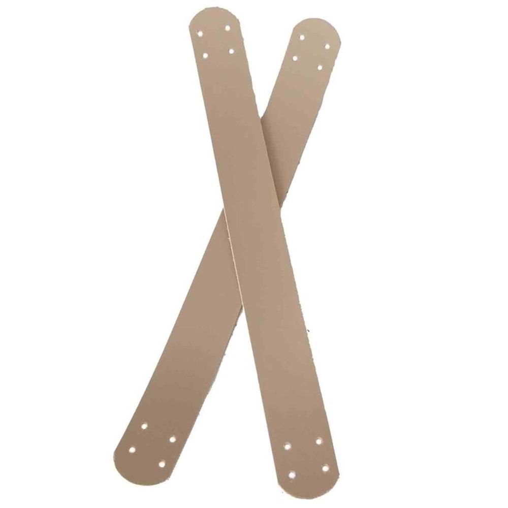 Çanta Aksesuar Bej Renk Tepsi Sapı