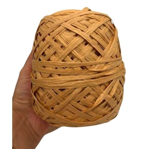 Çanta Aksesuar Sarılmış Rafya Hasır Renk 100 Gr