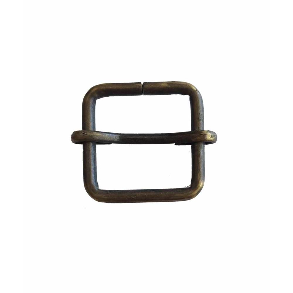 Çanta Aksesuar Antik Renk 2X2 Cm Ayarlama Aparatı (Sürgüt)