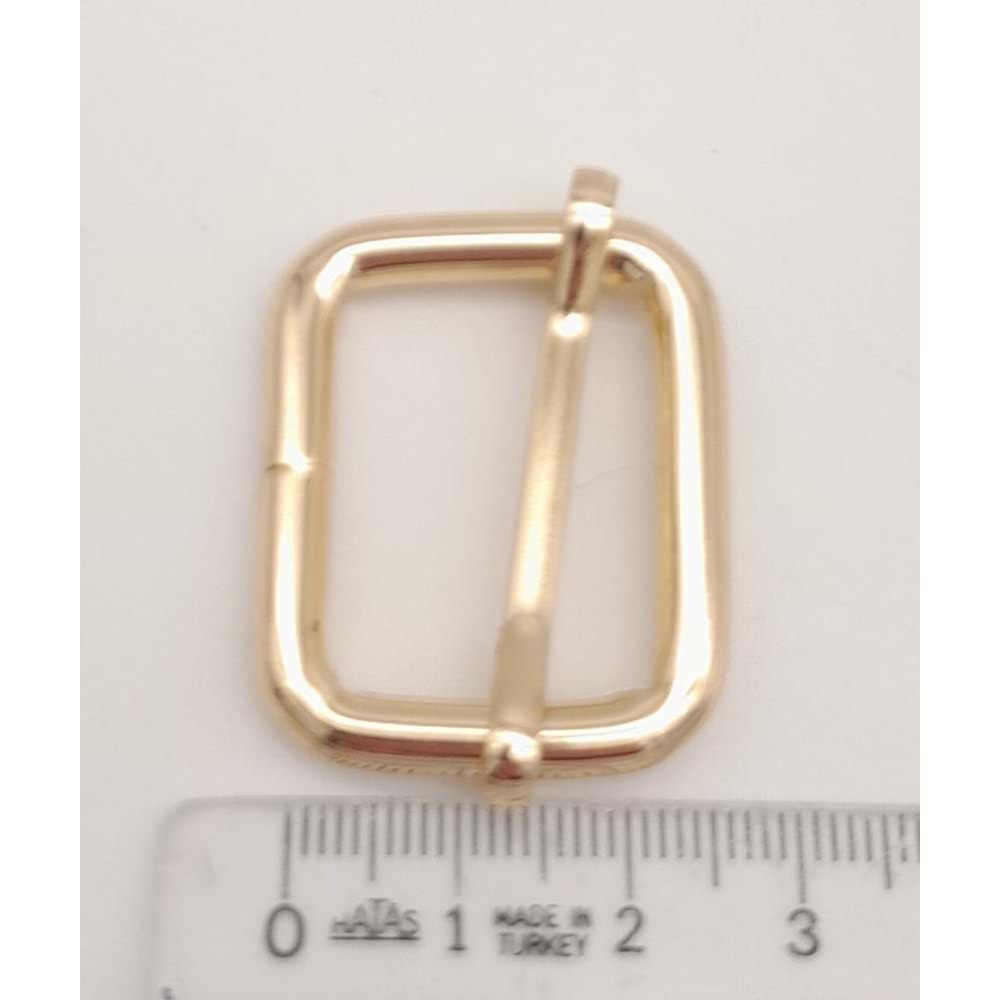 Çanta Aksesuar 2.5x2 Cm Light Gold Renk Ayarlama Aparatı Sürgüt