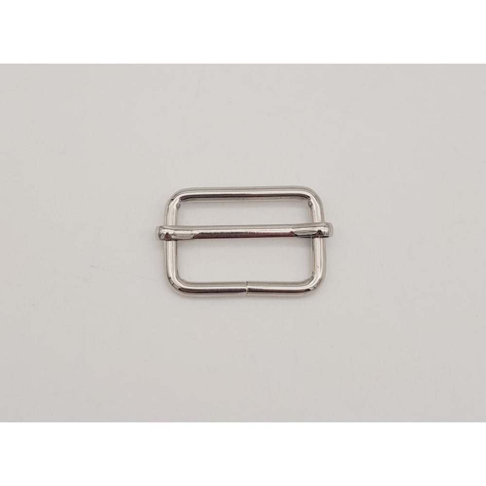 Çanta Aksesuar 3x2 Cm Gümüş Renk Ayarlama Aparatı Sürgüt