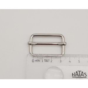 Çanta Aksesuar 3x2 Cm Gümüş Renk Ayarlama Aparatı Sürgüt