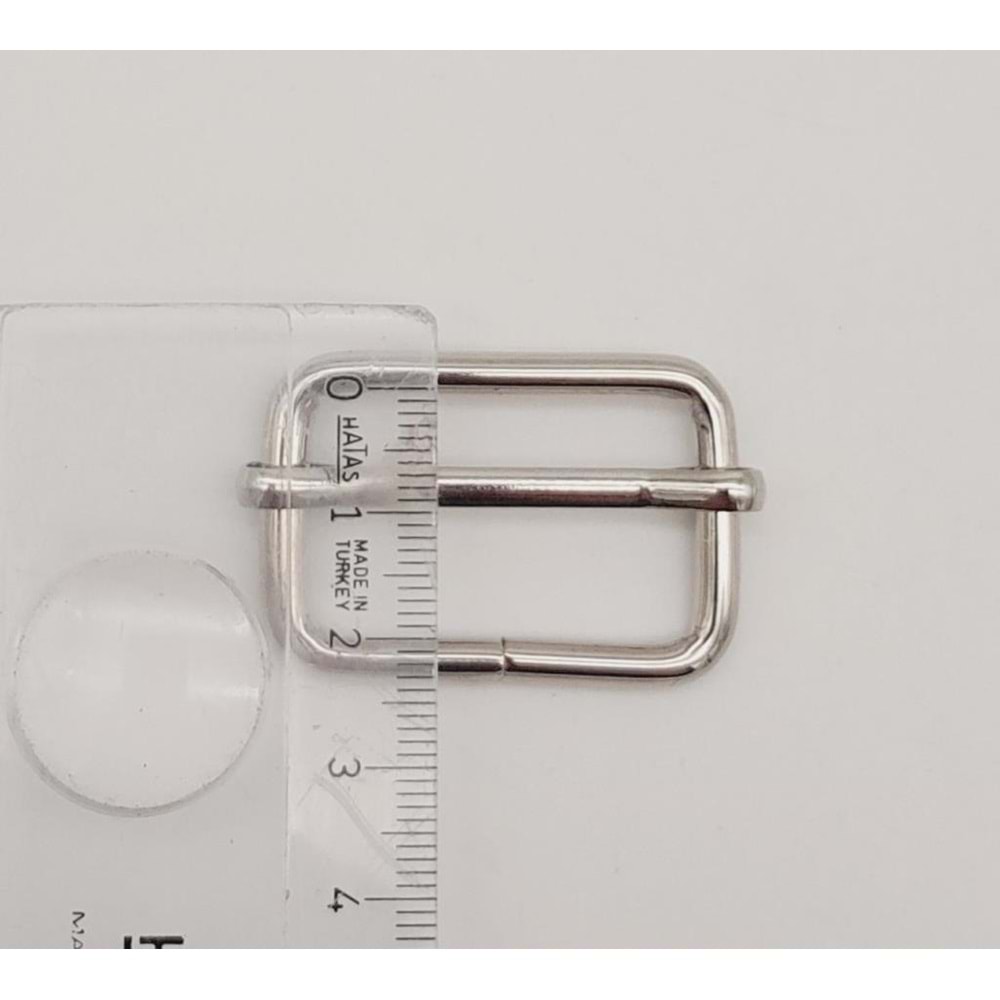 Çanta Aksesuar 3x2 Cm Gümüş Renk Ayarlama Aparatı Sürgüt