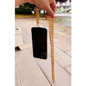 Çanta Aksesuar Light Gold Renk Telefon Boyun Askısı, Telefon Zinciri, Telefon Askısı, Tüm Telefon Kılıfları İçin Uygundur