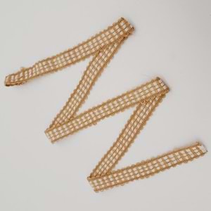 Çanta Aksesuar 2.5 cm Jüt Şerit Süs 1 metre No:17