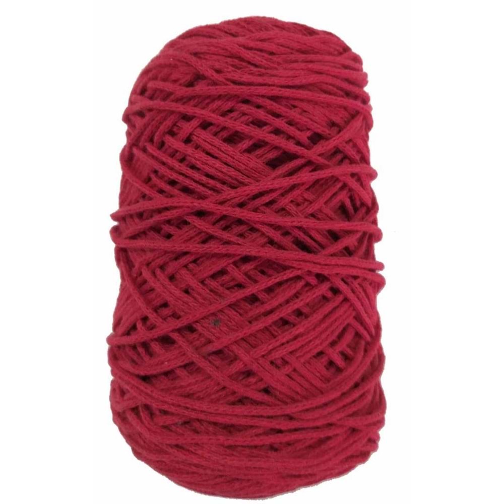 Çanta Aksesuar Tok Pamuk Makrome Kırmızı No:4