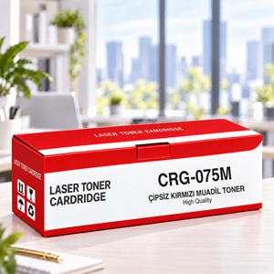 Canon Crg-075M Çipsiz Kırmızı Muadil Toner 1.300 Baskı