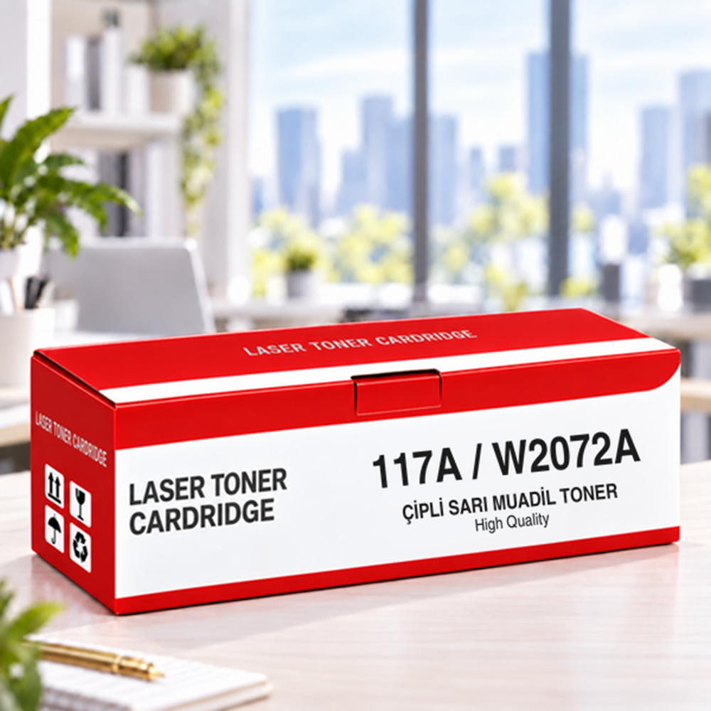 117A Çipli Sarı Muadil Toner 700 Baskı