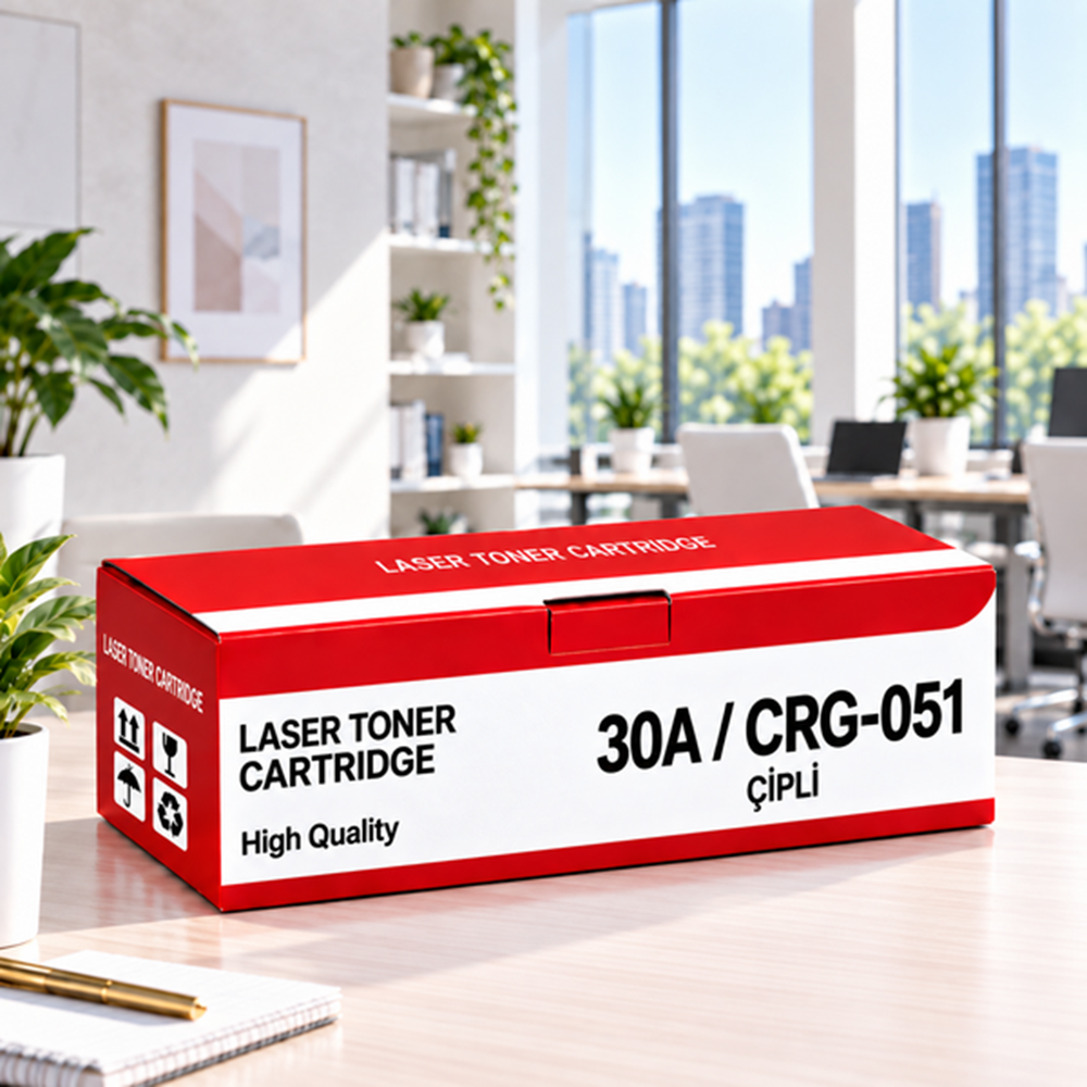 30A / Crg-051 Çipli Muadil Toner 1.600 Baskı