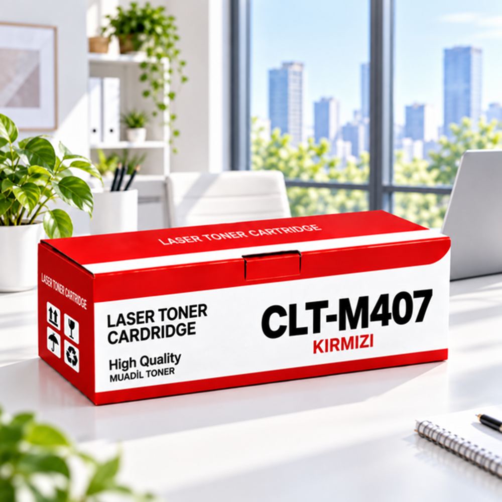 Clt-M407 Kırmızı Muadil Toner 1.000 Baskı