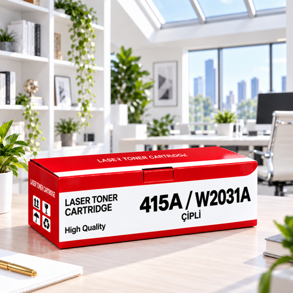 415A Çipli Mavi Muadil Toner 2.100 Baskı