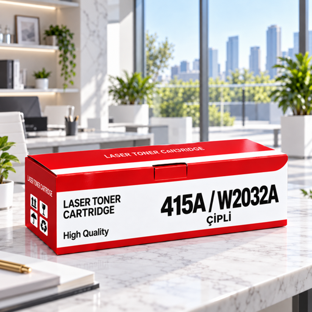 415A Çipli Sarı Muadil Toner 2.100 Baskı