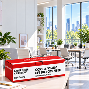 Cc530A / Ce410A / Cf380A / Crg-718Bk Siyah Muadil Toner 3.500 Baskı