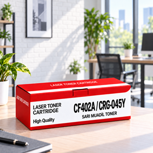Cf402A / Crg-045Y Sarı Muadil Toner 1.300 Baskı