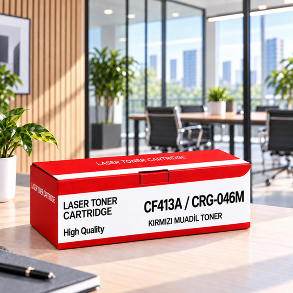Cf413A / Crg-046M Kırmızı Muadil Toner 2.300 Baskı