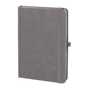 AKDERE GRİ TARİHLİ AJANDA (15X21 CM)