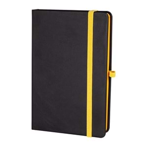 TUNALI SARI TARİHSİZ DEFTER (13X21 CM)