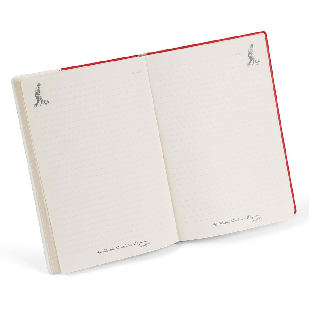 ATATÜRK TARİHSİZ DEFTER (17X24 CM)